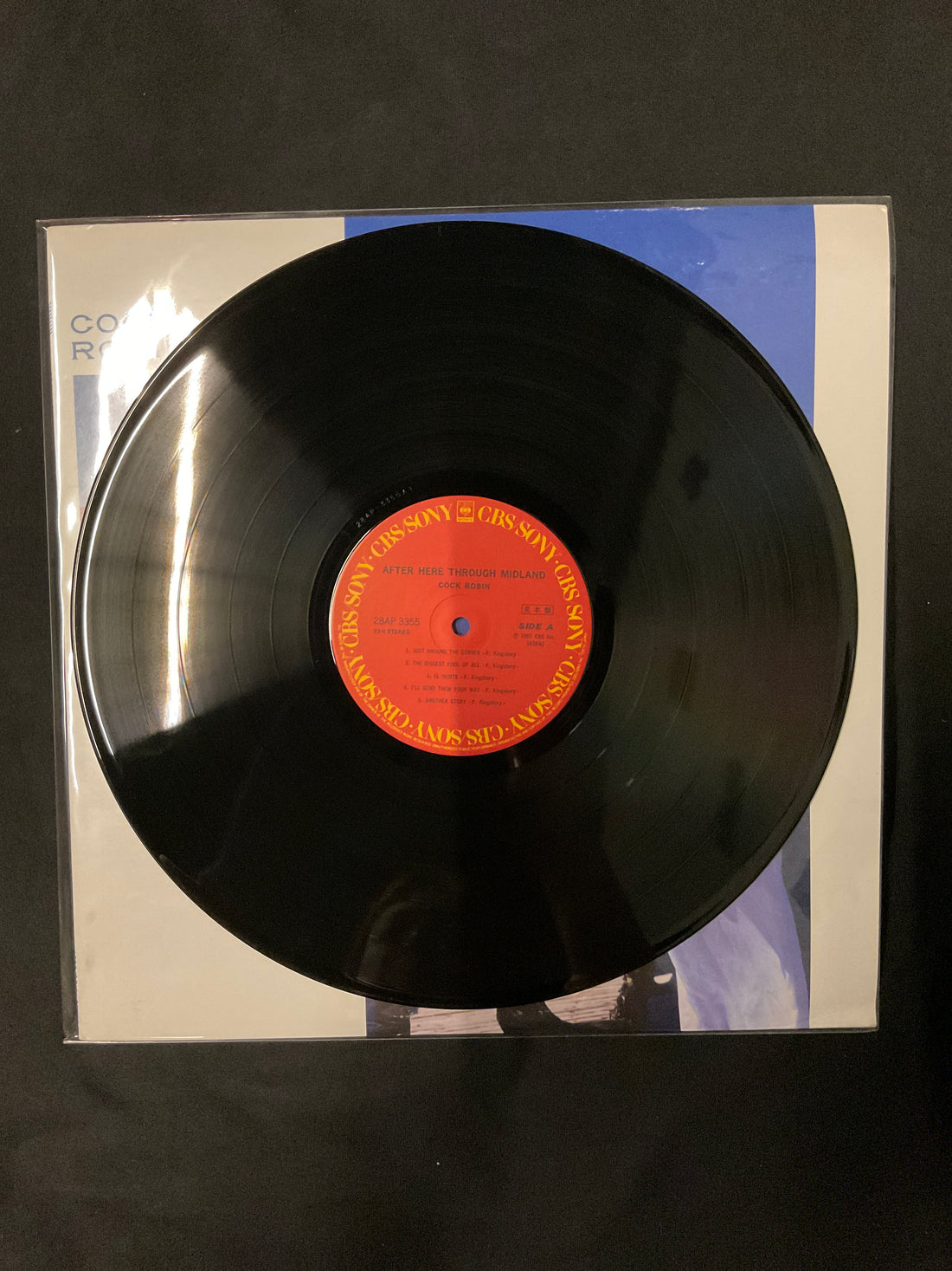 แผ่นเสียง Cock Robin - After Here Through Midland Vinyl VG+