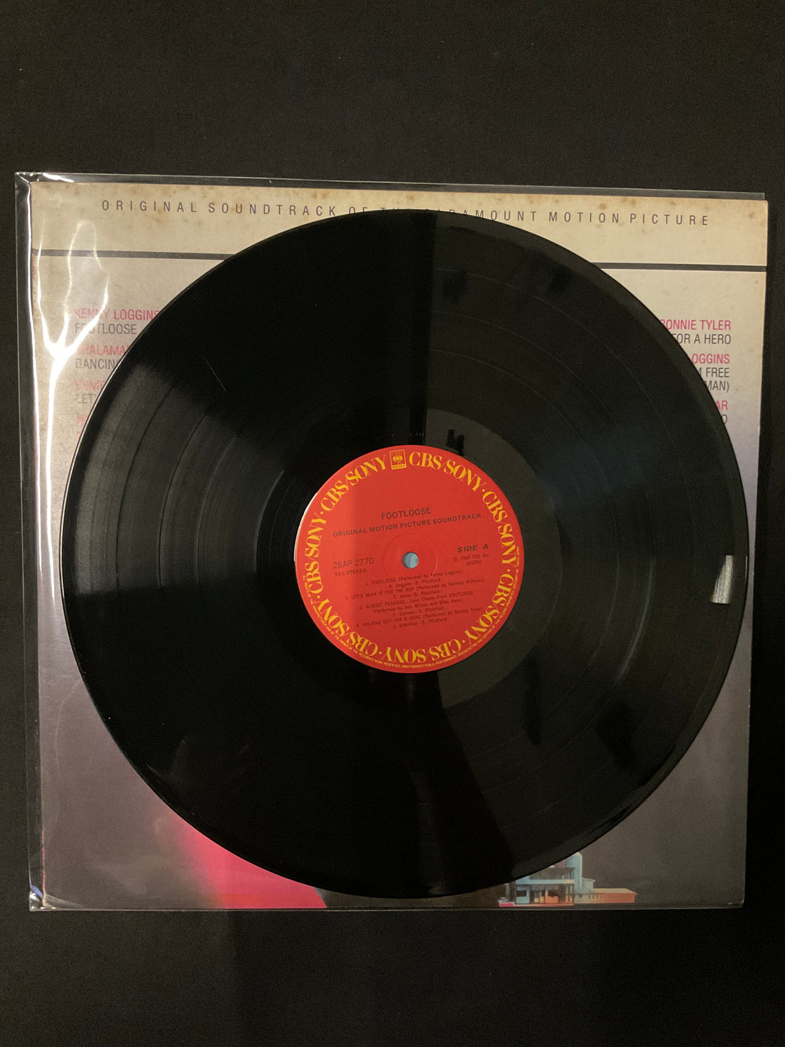 แผ่นเสียง Various - Footloose Original Motion Picture Soundtrack Vinyl VG+