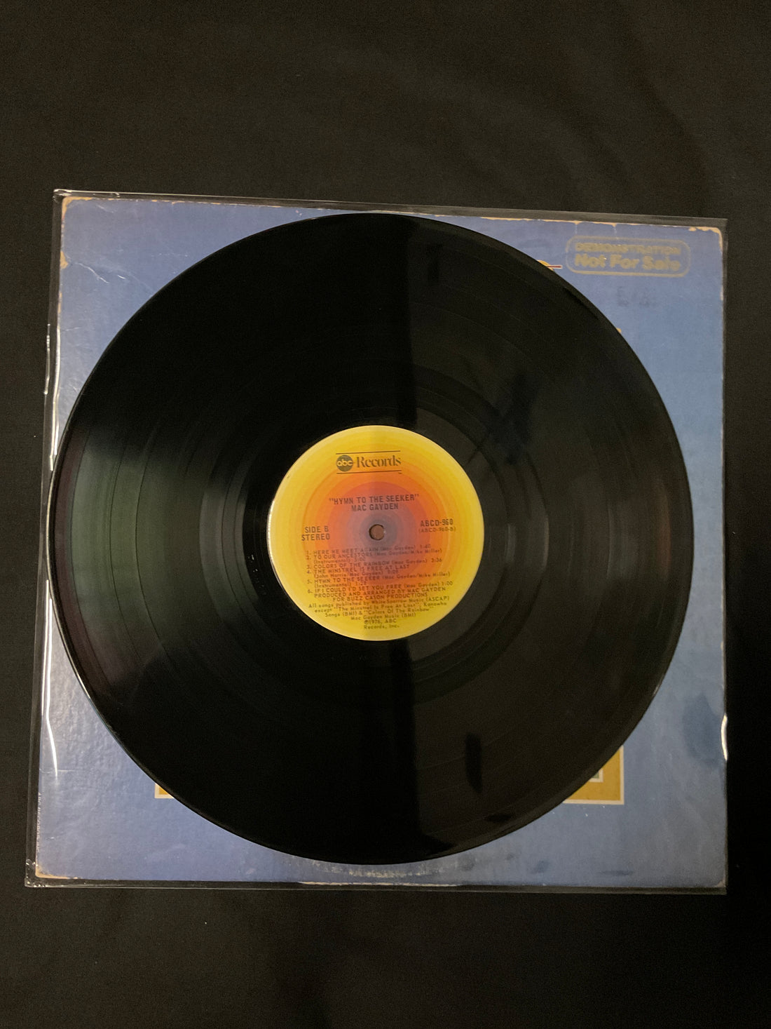 แผ่นเสียง Mac Gayden & Skyboat - Hymn To The Seeker Vinyl VG+