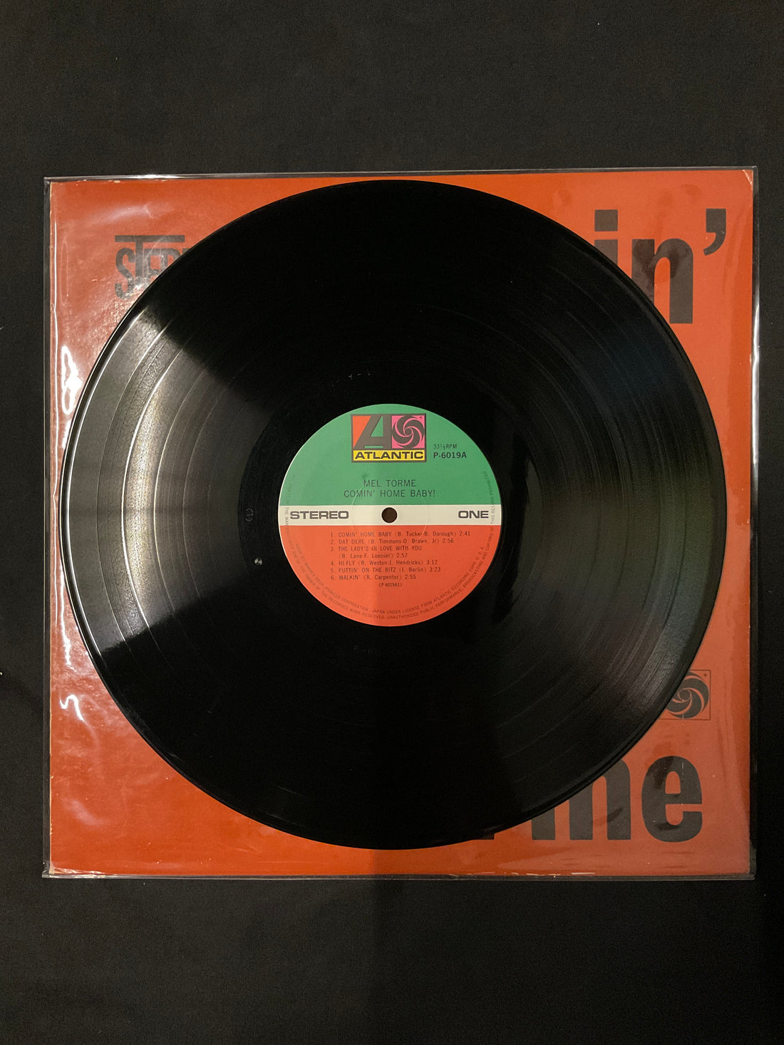 แผ่นเสียง Mel Tormé - Comin' Home Baby! Vinyl VG+
