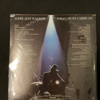 แผ่นเสียง Jerry Jeff Walker - A Man Must Carry On Vinyl VG+