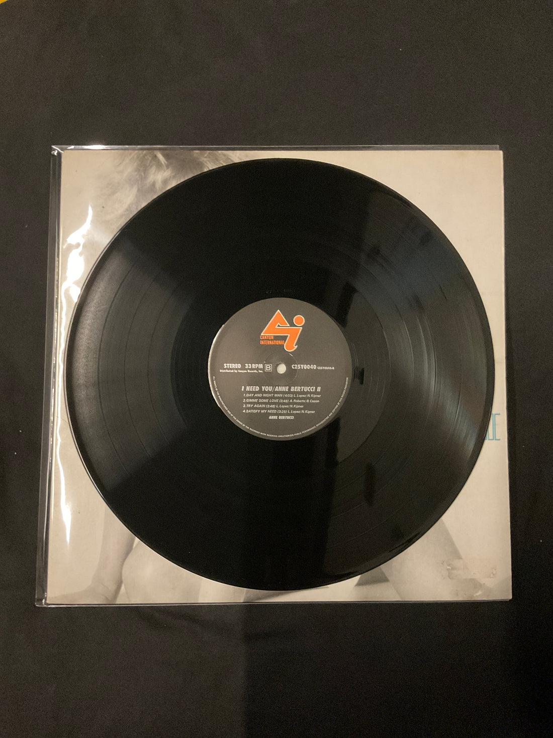 แผ่นเสียง Anne Bertucci - I Need You Anne Bertucci II Vinyl VG+