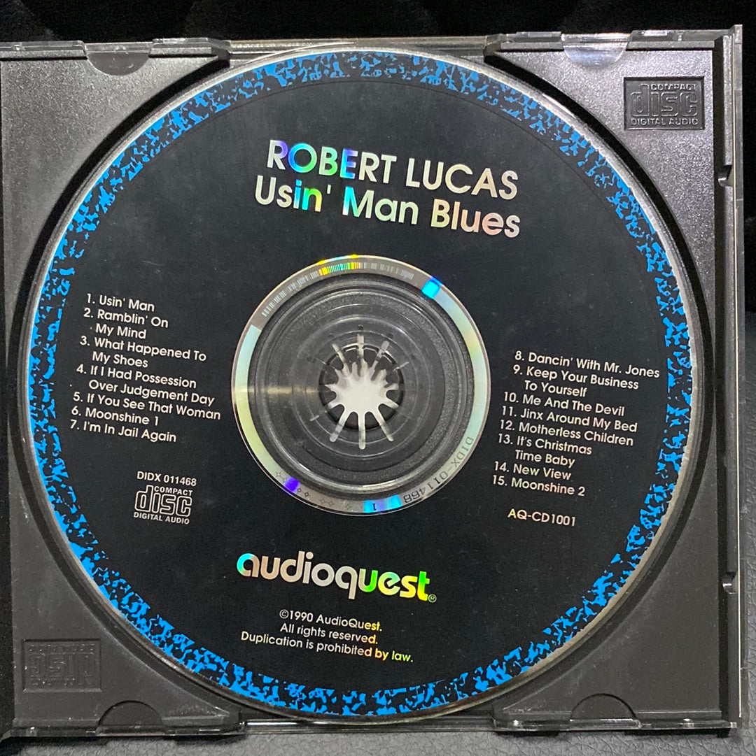 ซีดี Robert Lucas - Usin' Man Blues CD G