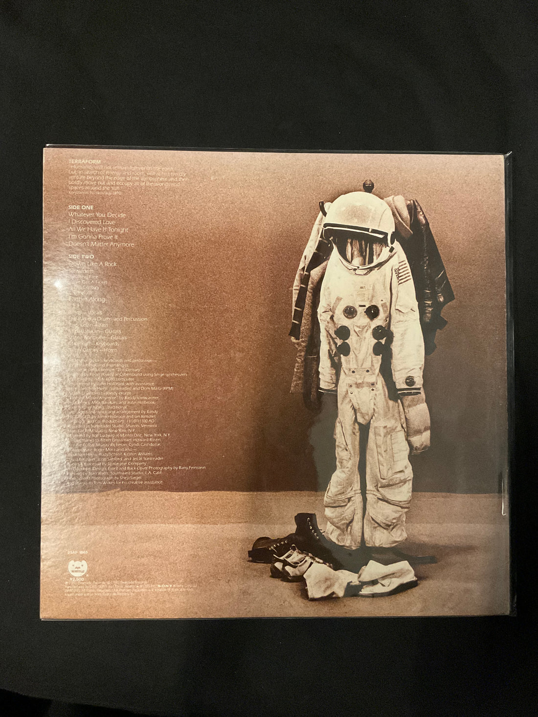 แผ่นเสียง Randy Vanwarmer - Terraform Vinyl VG+