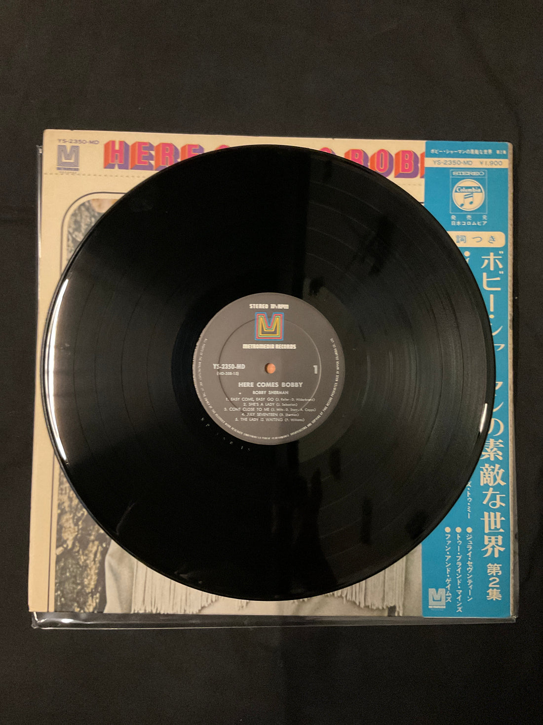 Bobby Sherman - Here Comes Bobby Vinyl VG+