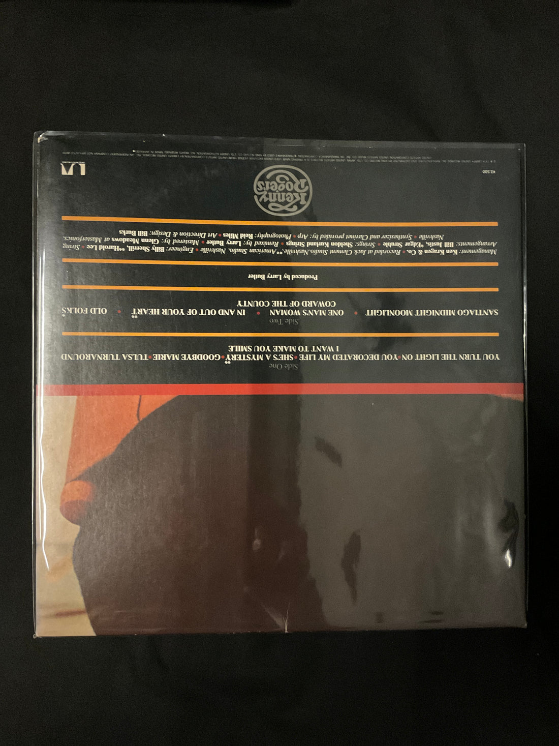 แผ่นเสียง Kenny Rogers - Kenny Vinyl VG+