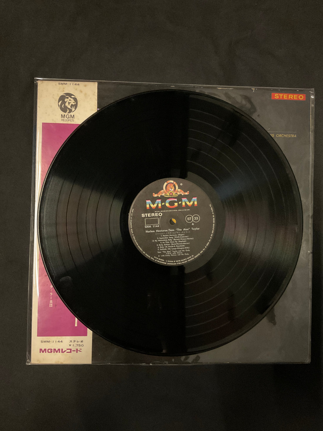 แผ่นเสียง Sam Taylor And His Orchestra - Harlem Nocturne Vinyl VG+