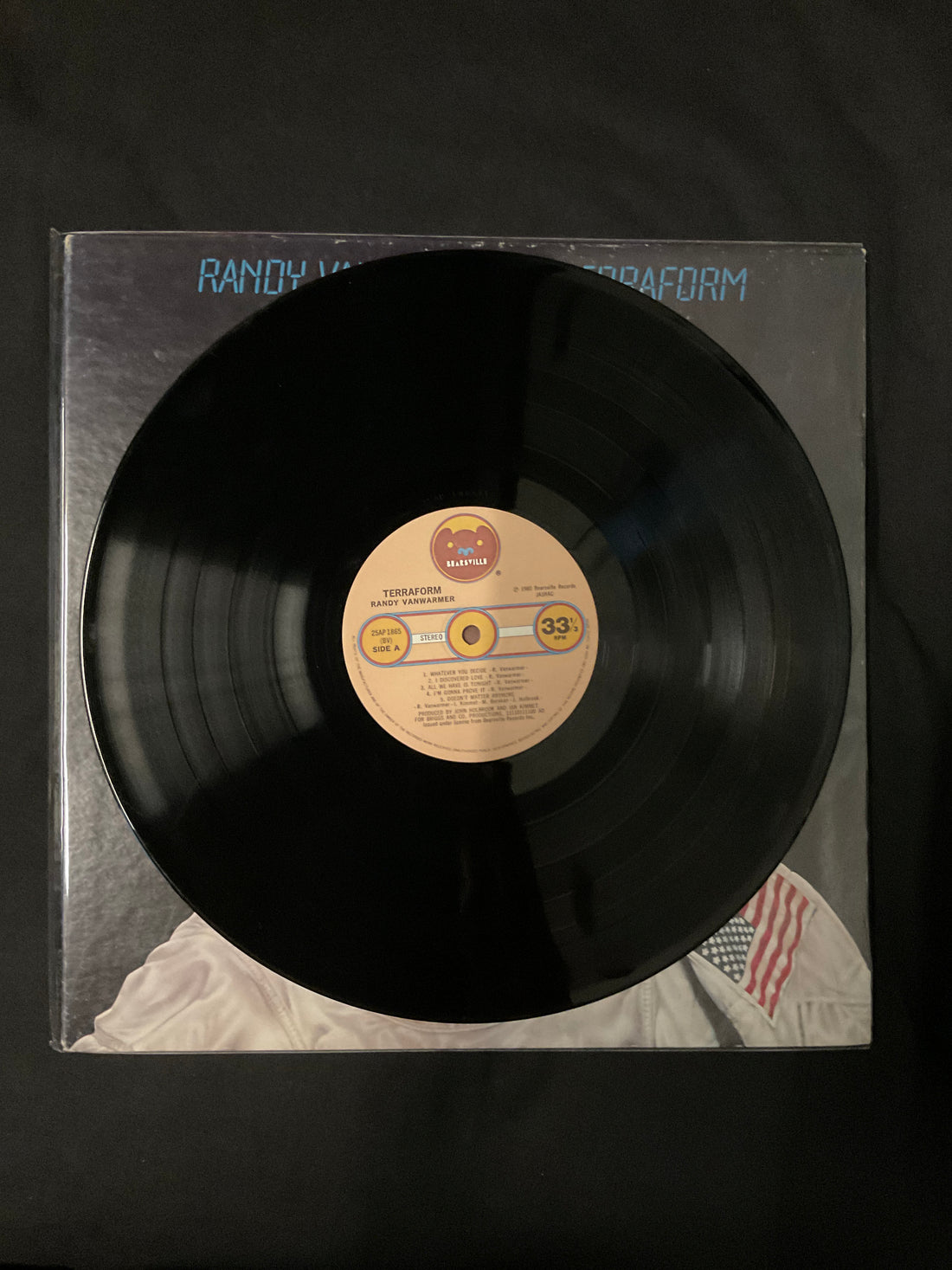 แผ่นเสียง Randy Vanwarmer - Terraform Vinyl VG+