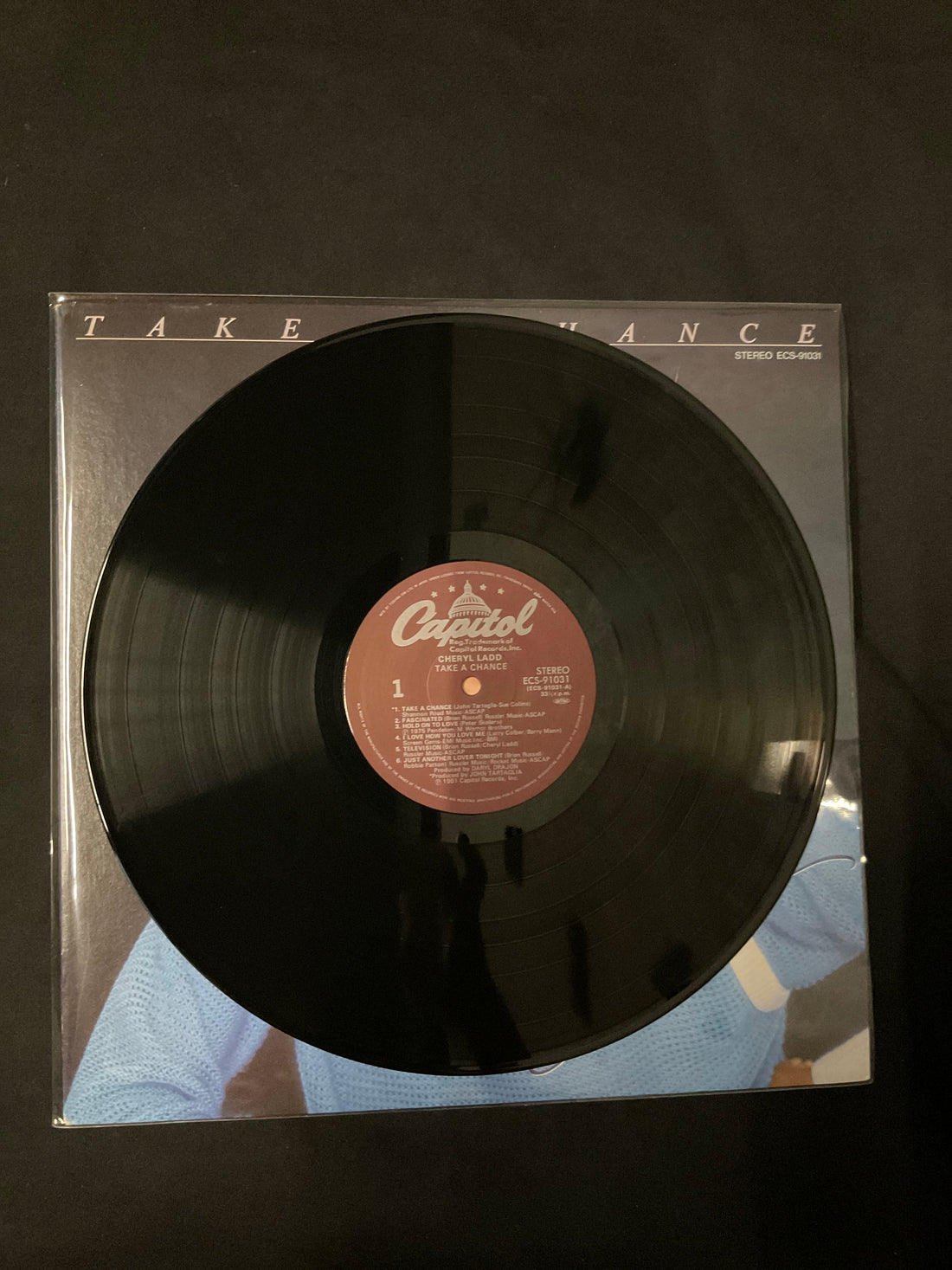 แผ่นเสียง Cheryl Ladd - Take A Chance Vinyl VG+