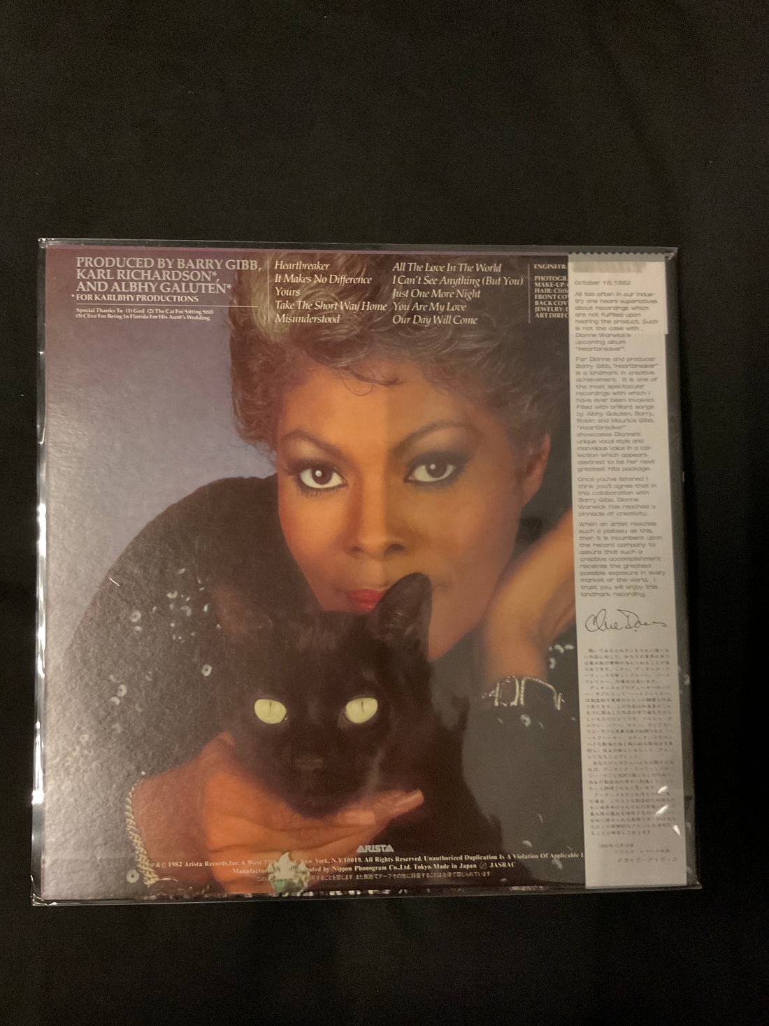 แผ่นเสียง Dionne Warwick - Heartbreaker Vinyl VG+