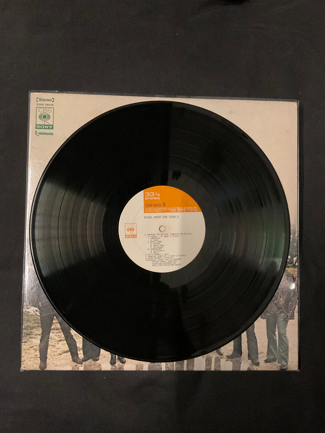 แผ่นเสียง Blood, Sweat And Tears - Blood, Sweat And Tears 3 Vinyl VG+