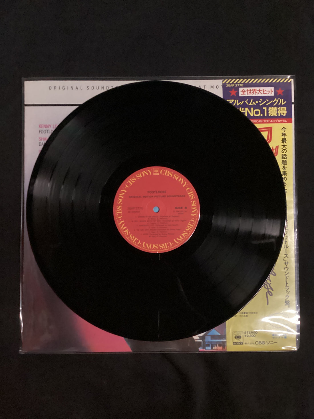 แผ่นเสียง Various - Footloose Original Motion Picture Soundtrack Vinyl VG+