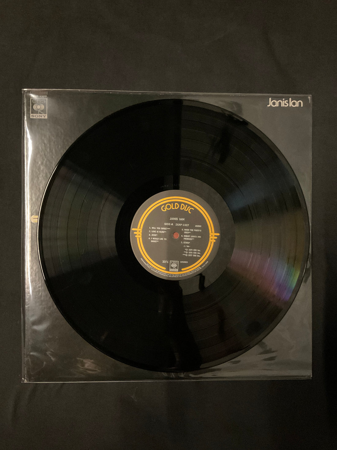 Janis Ian - Gold Disc Vinyl VG+