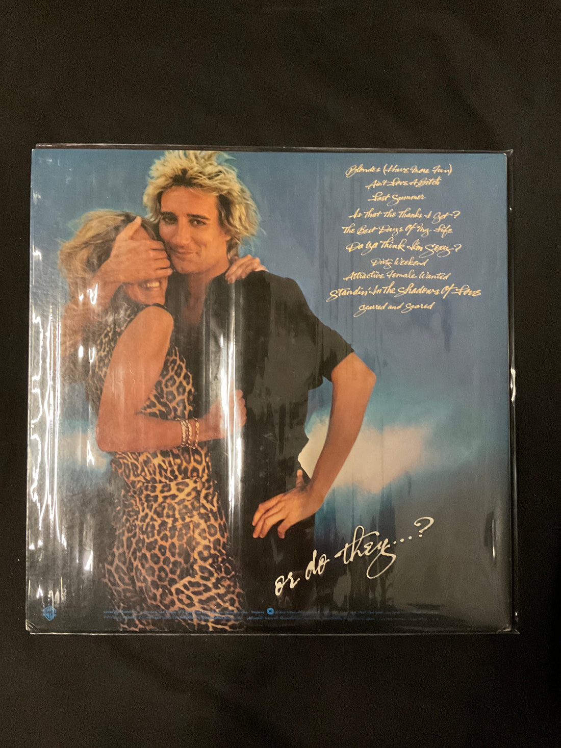 แผ่นเสียง Rod Stewart - Blondes Have More Fun Vinyl VG+