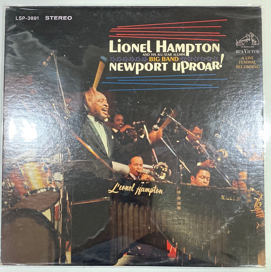 แผ่นเสียง Lionel Hampton And His All-Star Alumni Big Band - Newport Uproar! (Vinyl) (VG)