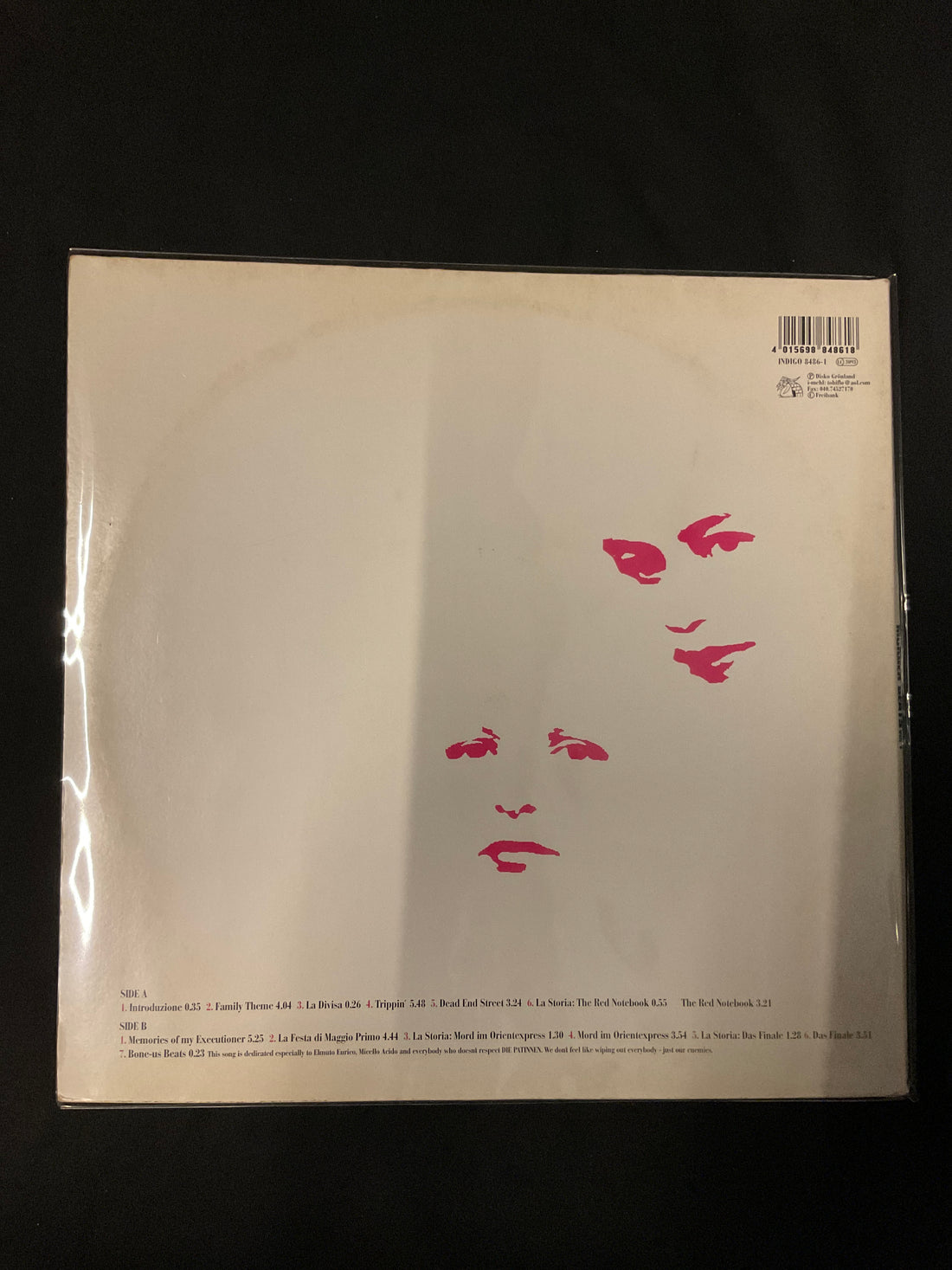 แผ่นเสียง Die Patinnen Teil 2 - Murder Beats Vol.1 Vinyl VG+