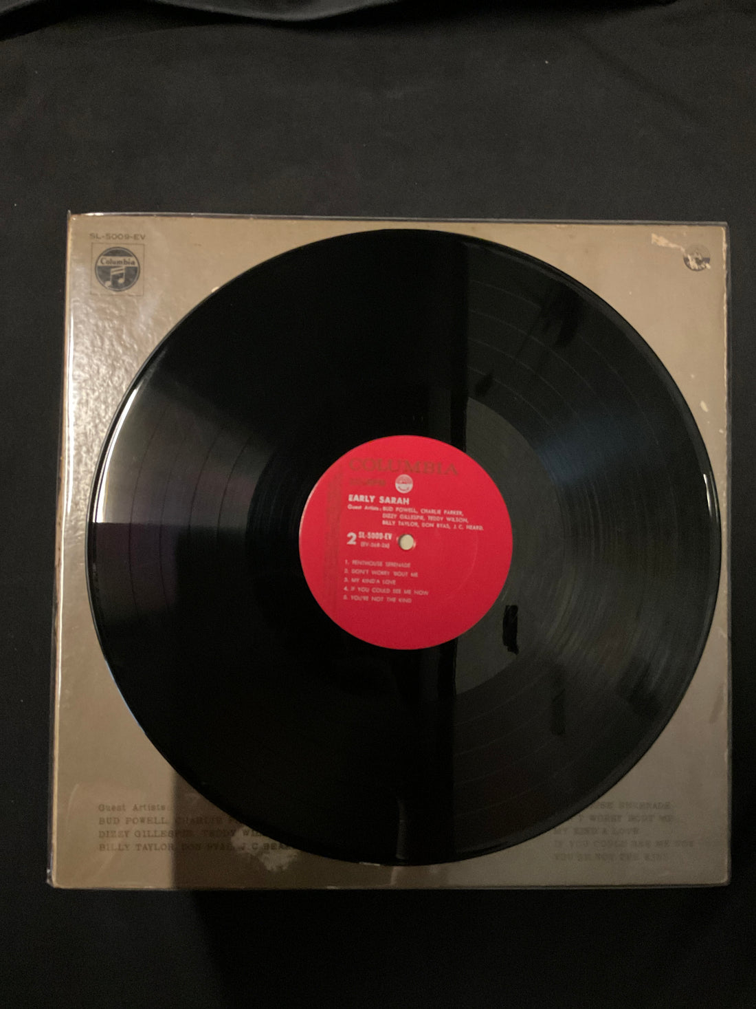 แผ่นเสียง Sarah Vaughan - Early Sarah Vinyl VG+