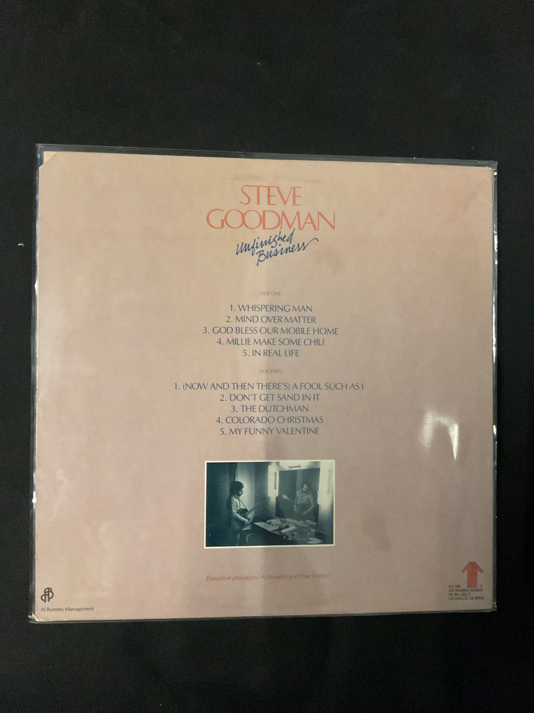 แผ่นเสียง Steve Goodman - Unfinished Business Vinyl VG+