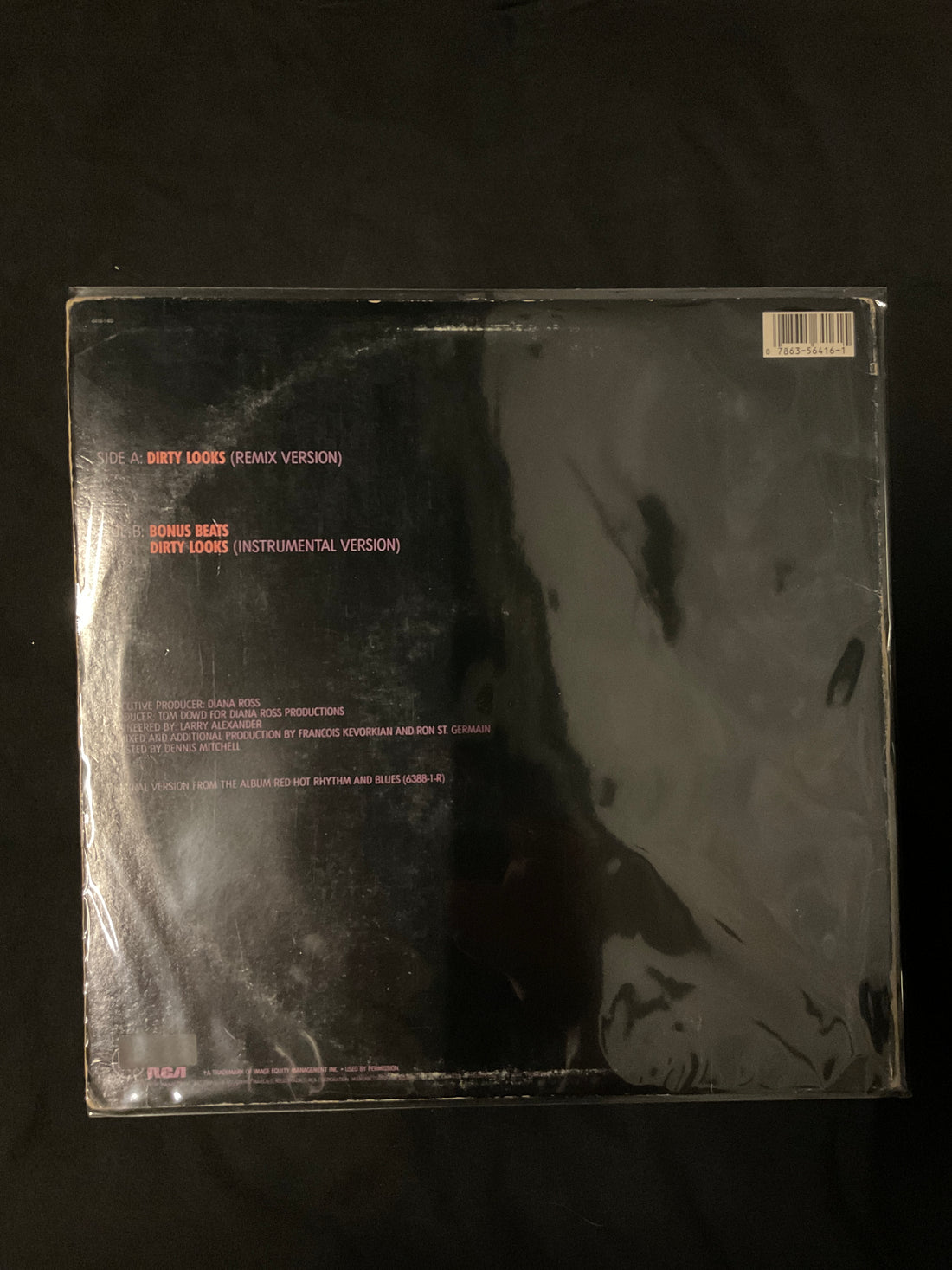 แผ่นเสียง Diana Ross - Dirty Looks Vinyl VG+