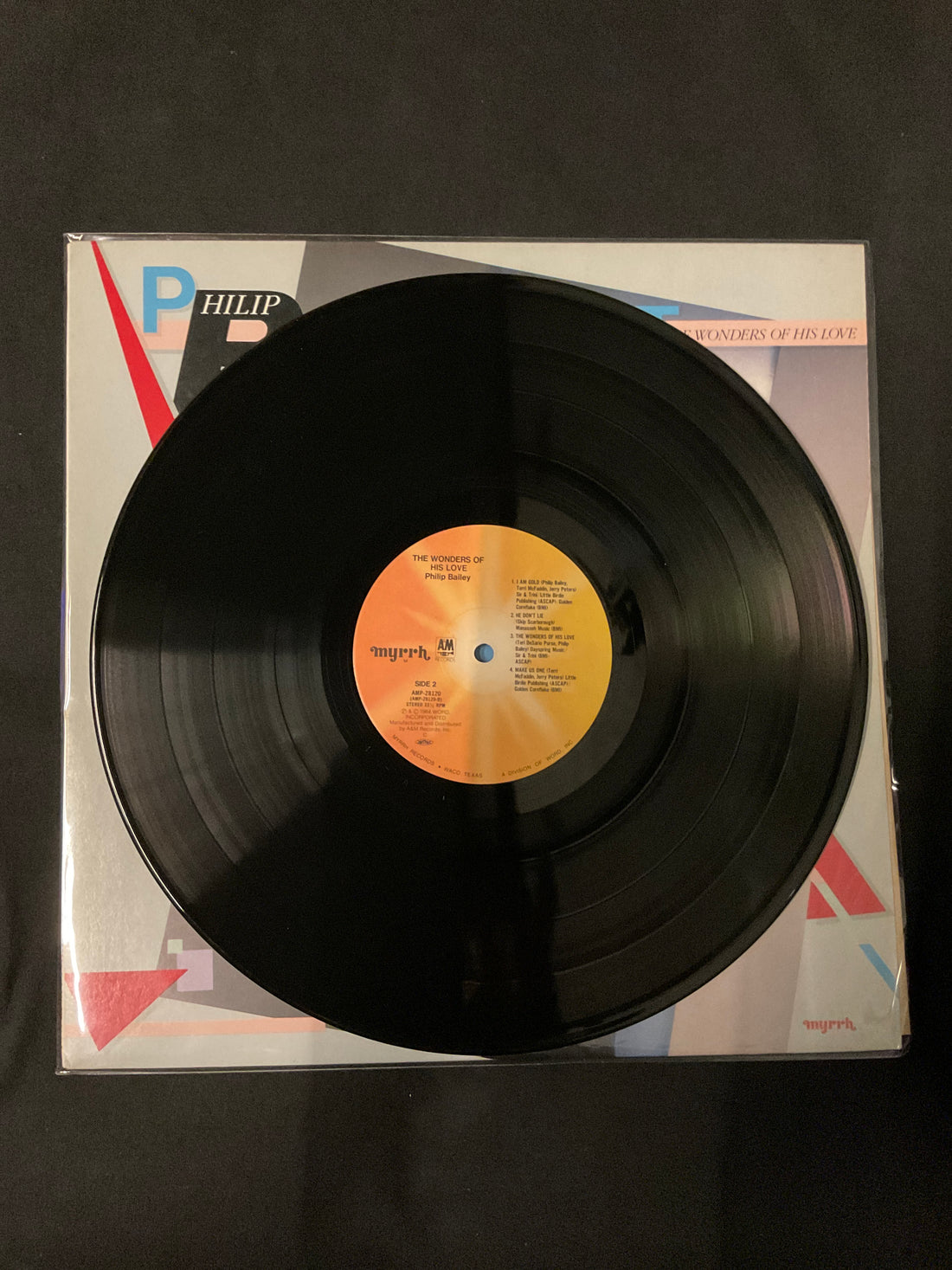 แผ่นเสียง Philip Bailey - The Wonders Of His Love Vinyl VG+