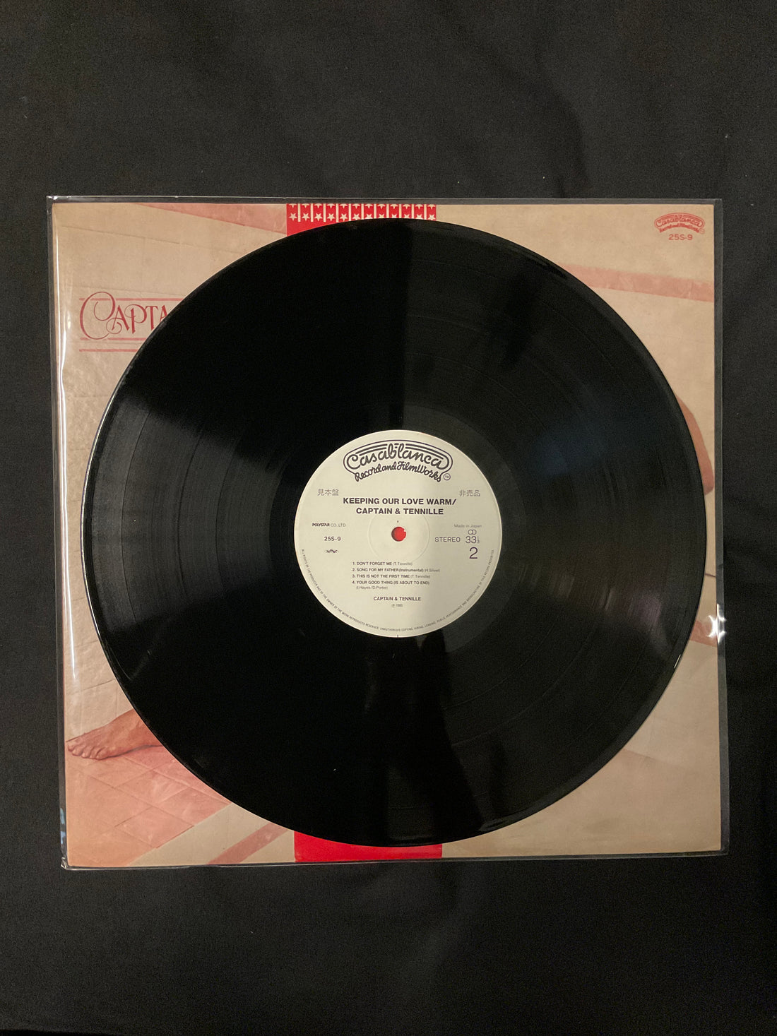 แผ่นเสียง Captain And Tennille - Keeping Our Love Warm Vinyl VG+