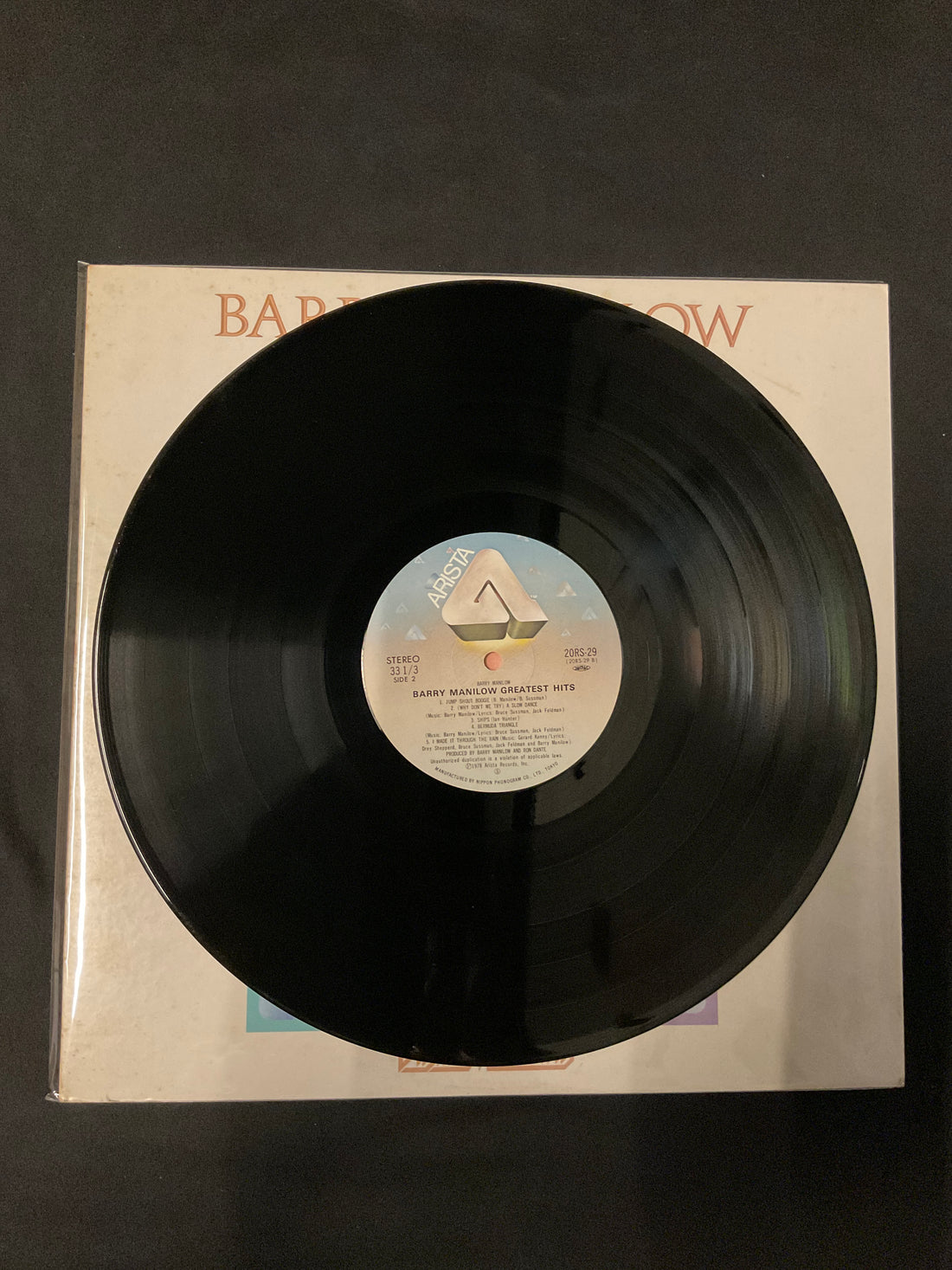 แผ่นเสียง Barry Manilow - Greatest Hits Vinyl VG+ 2LPs