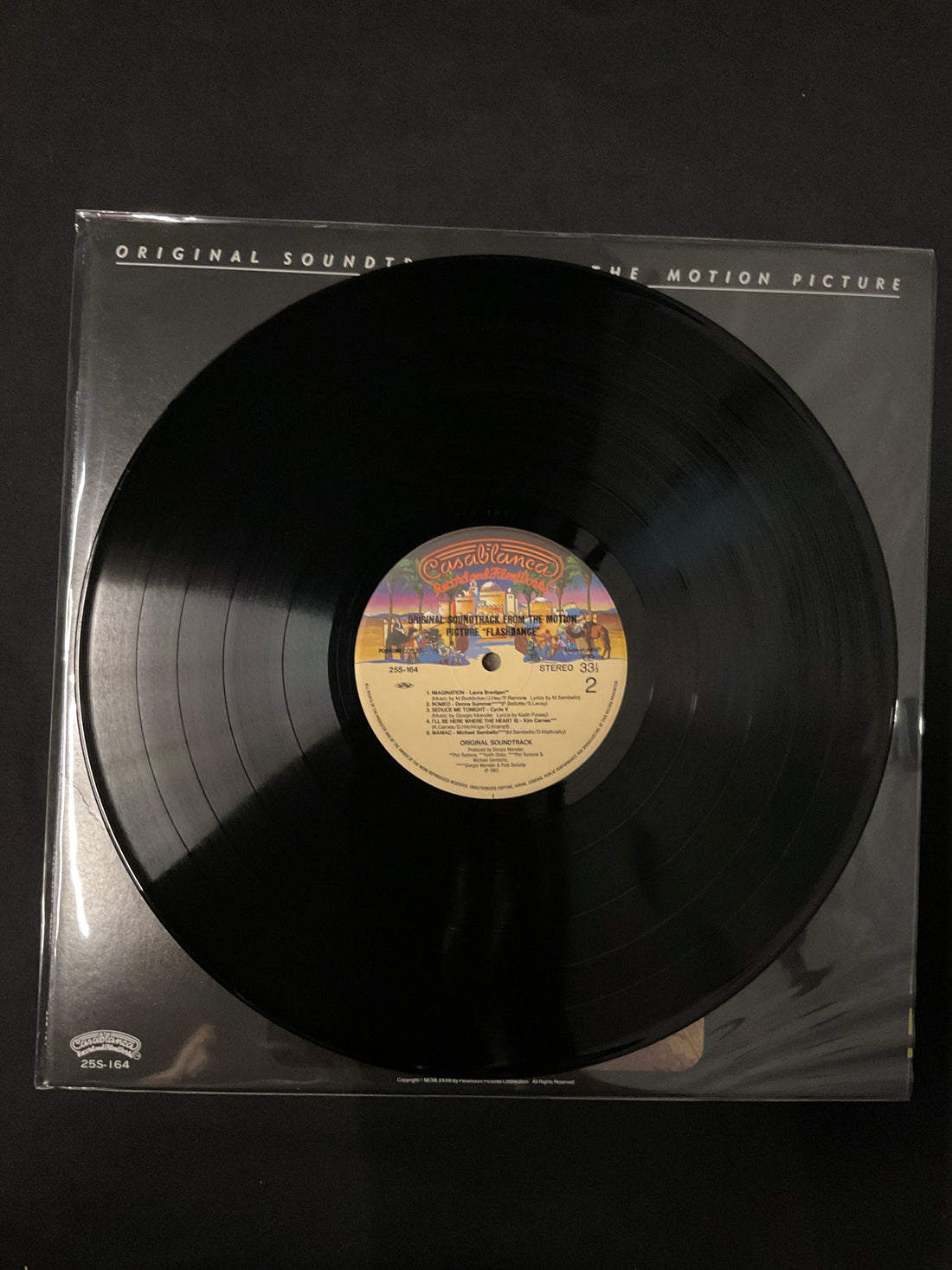 แผ่นเสียง Various - Flashdance Original Soundtrack From The Motion Picture = フラッシュダンス Vinyl VG+