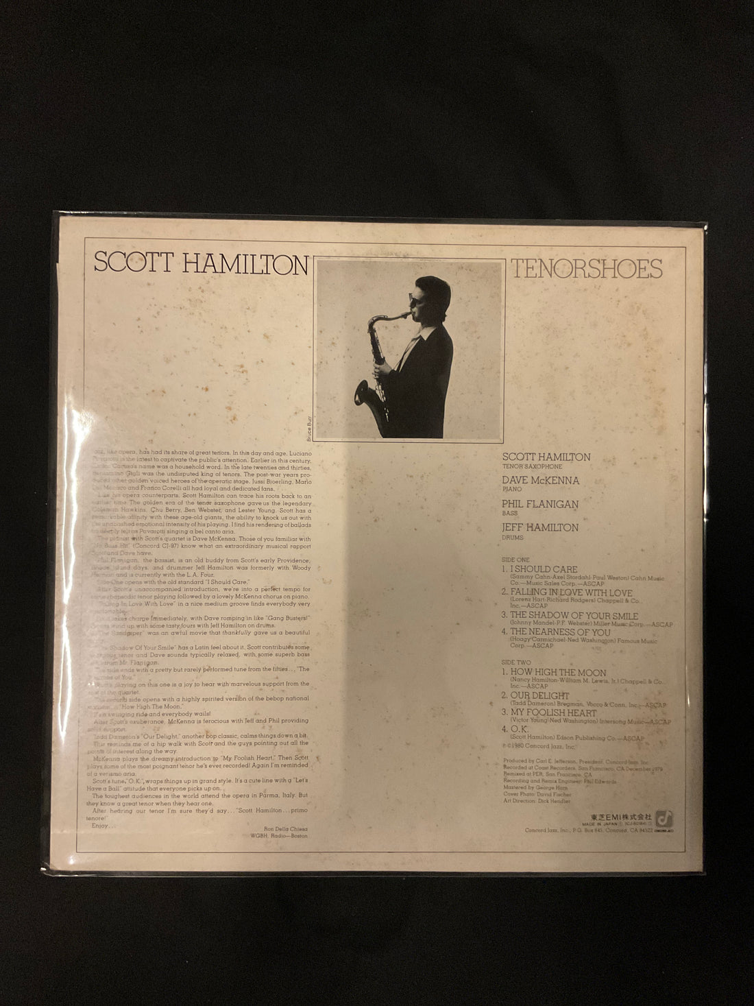 แผ่นเสียง Scott Hamilton - Tenorshoes Vinyl VG+