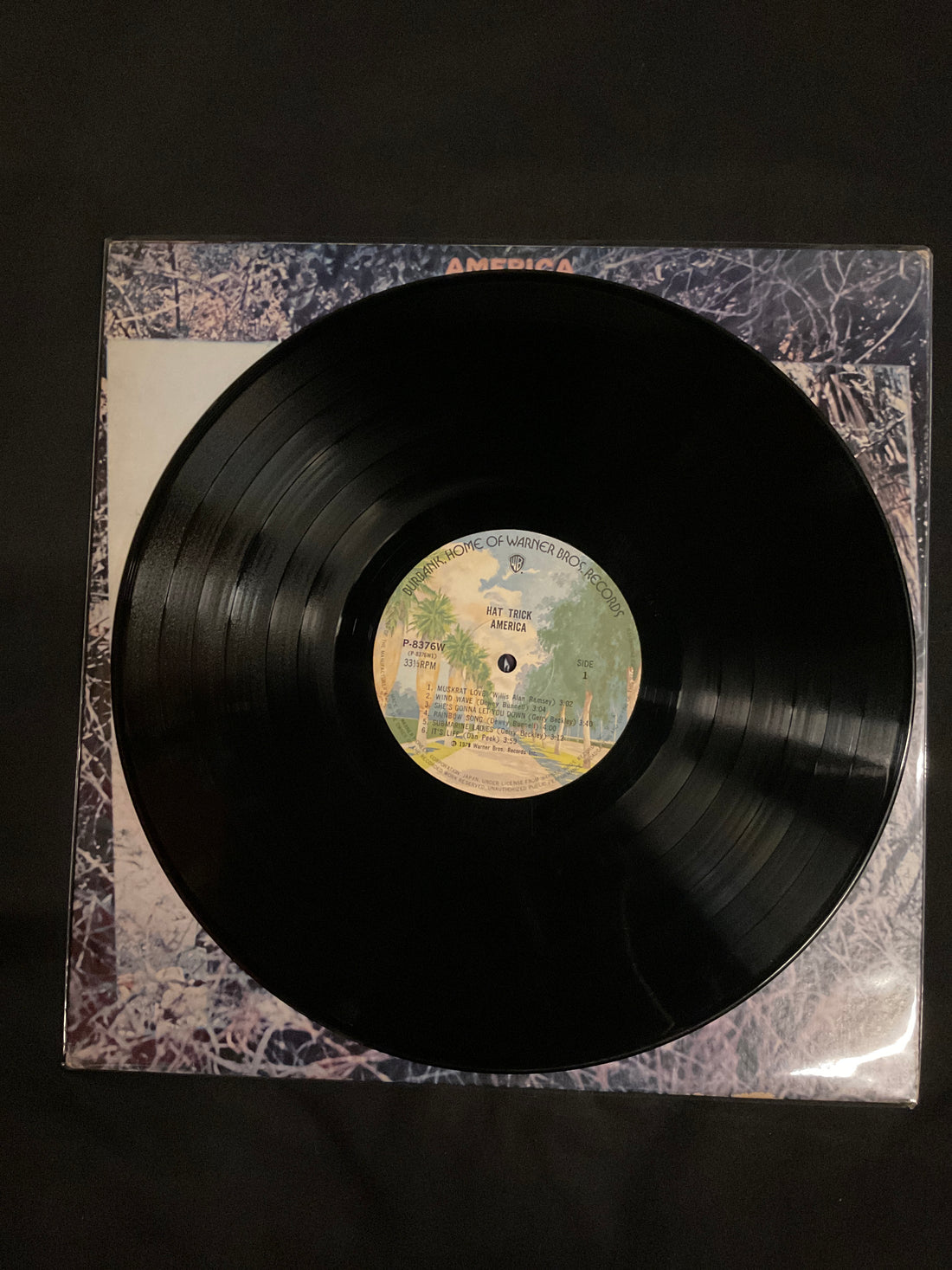 แผ่นเสียง America - Hat Trick Vinyl VG+