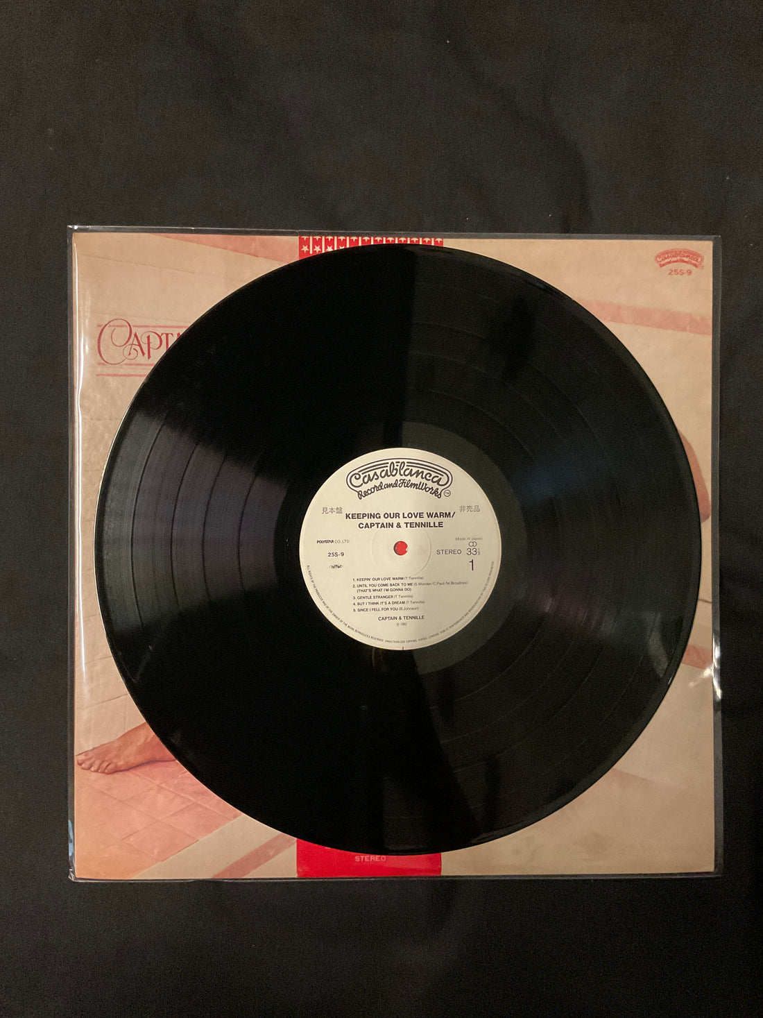 แผ่นเสียง Captain And Tennille - Keeping Our Love Warm Vinyl VG+