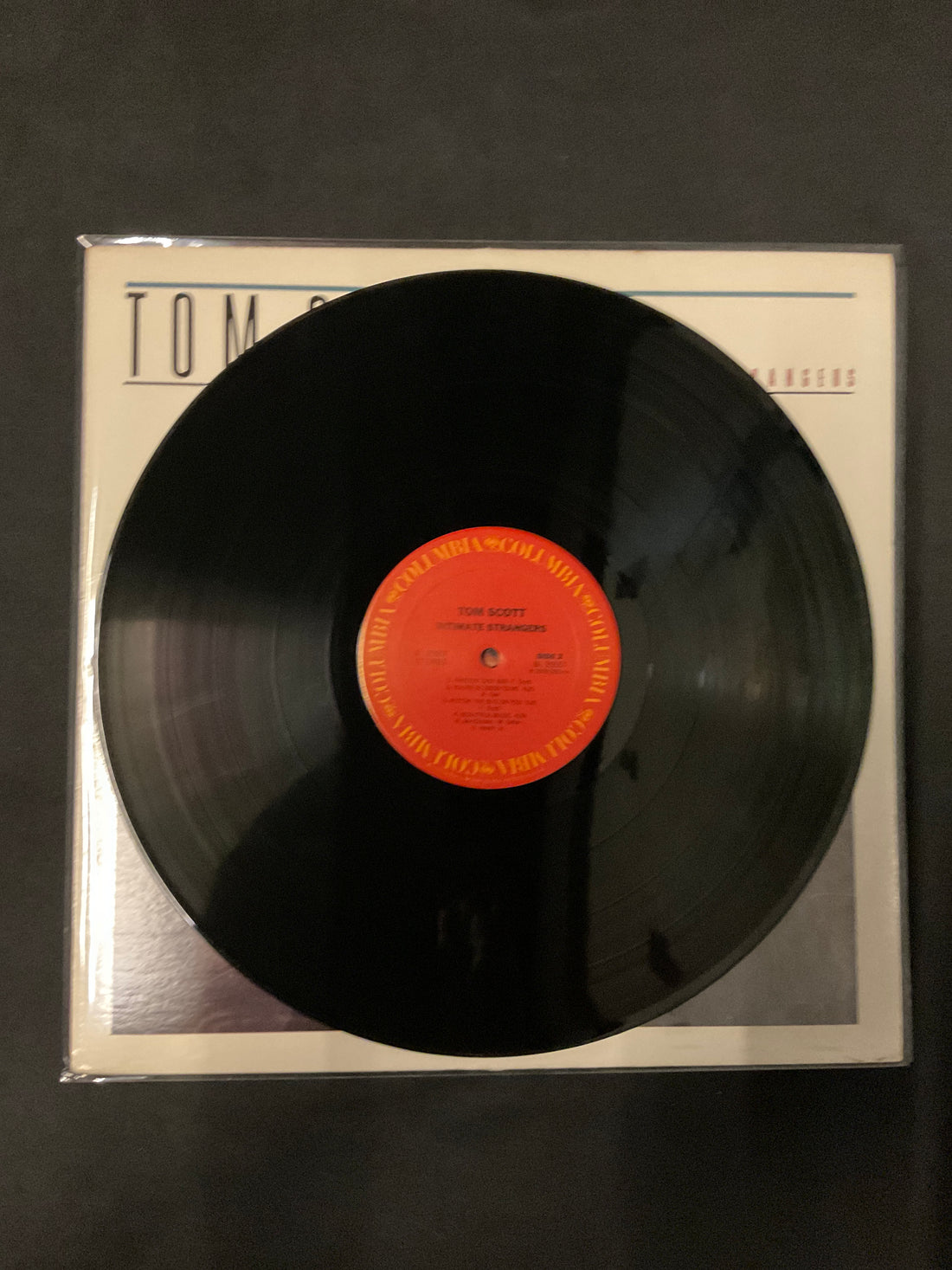แผ่นเสียง Tom Scott - Intimate Strangers Vinyl VG+