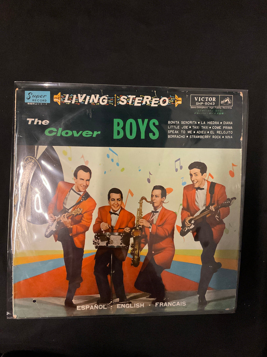 แผ่นเสียง Les Clover Boys - クローバー・ボーイズ登場！ Vinyl VG+