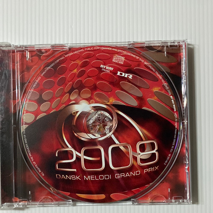 ซีดี Various - Dansk Melodi Grand Prix 2008 (CD) (VG)