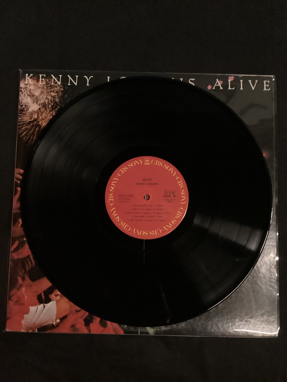 แผ่นเสียง Kenny Loggins - Alive Vinyl VG+ 2LPs