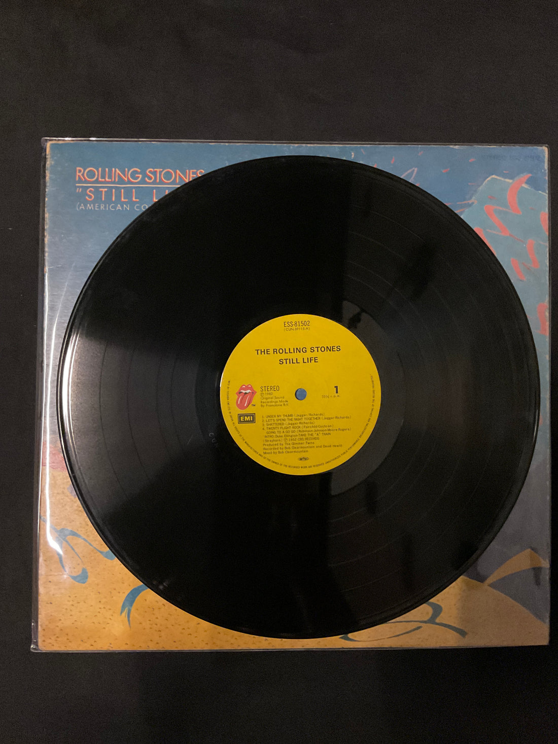 แผ่นเสียง The Rolling Stones - Still Life American Concert 1981 Vinyl VG+