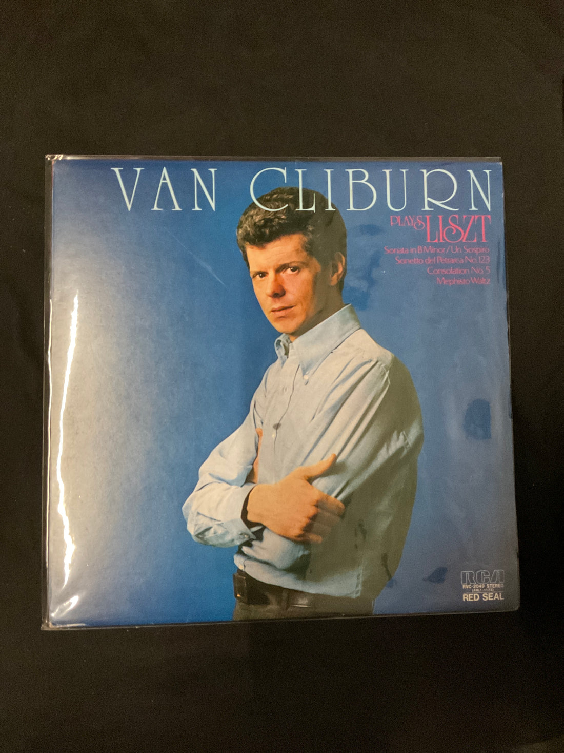 แผ่นเสียง Van Cliburn - Van Cliburn Plays Liszt Vinyl VG+