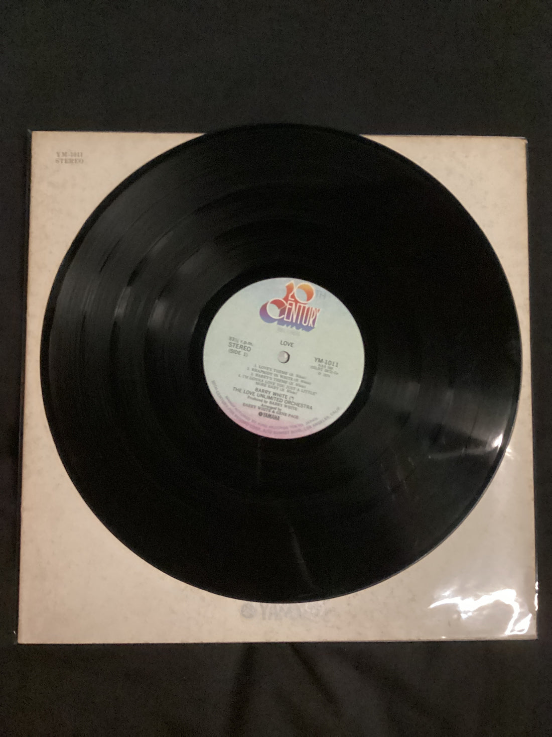 แผ่นเสียง Barry White, Love Unlimited & Love Unlimited Orchestra - Love Vinyl VG+