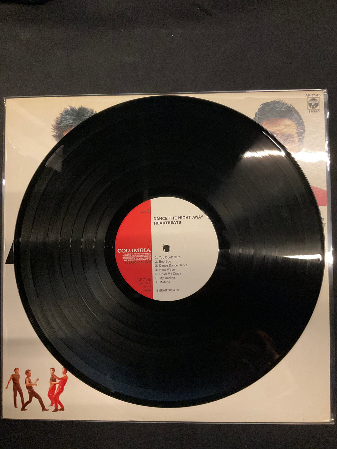 แผ่นเสียง Heartbeats - Dance The Night Away Vinyl VG+