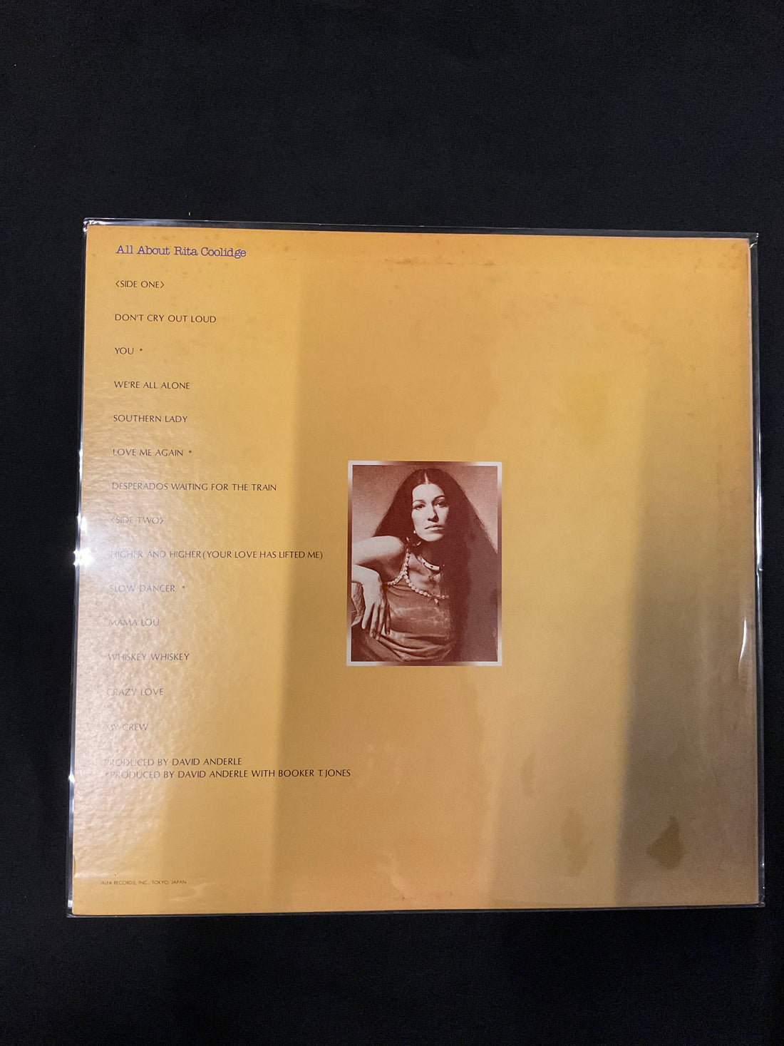 แผ่นเสียง Rita Coolidge - All About Rita Coolidge Vinyl VG+