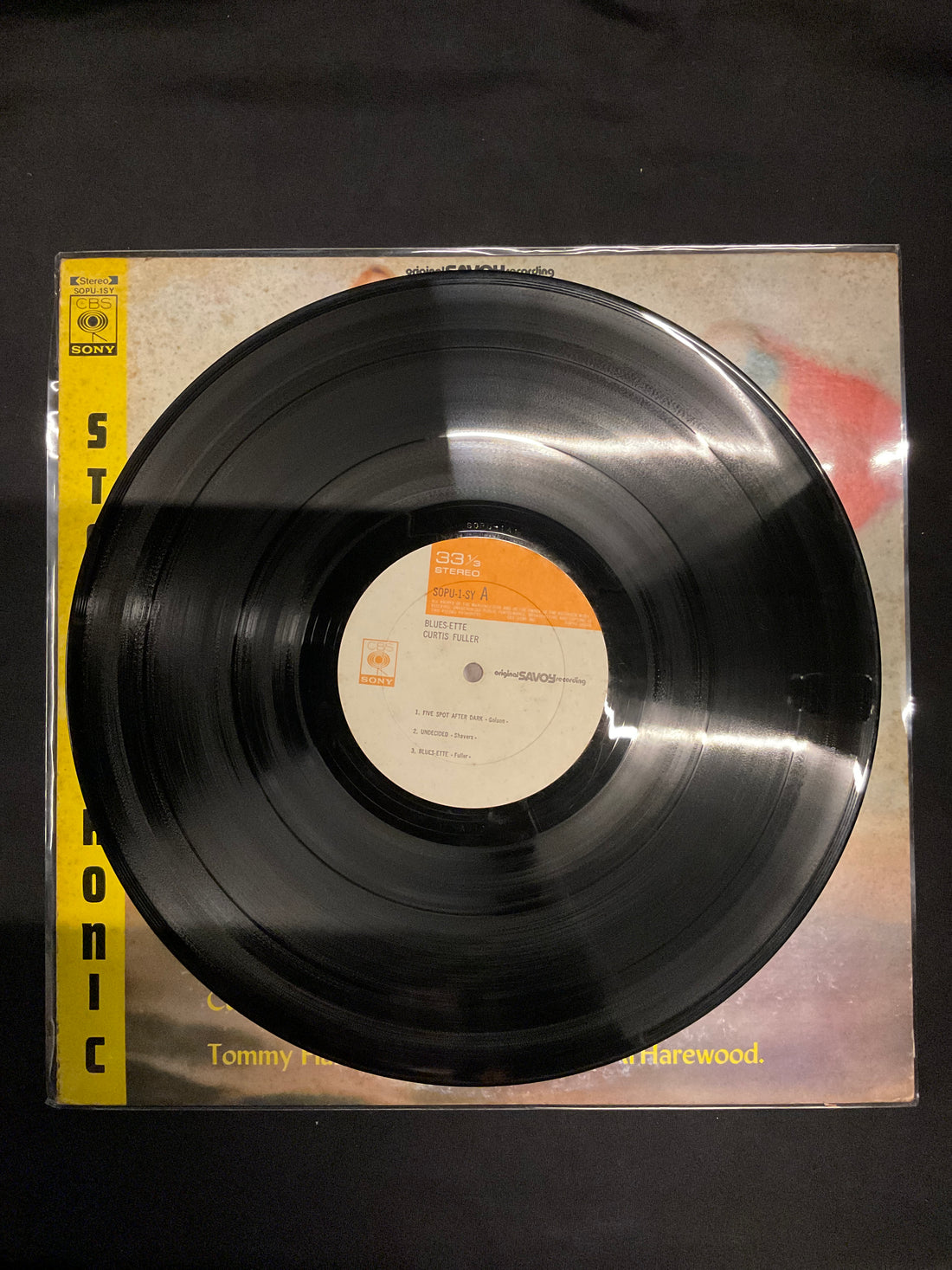 แผ่นเสียง Curtis Fuller's Quintet With Benny Golson, Tommy Flanagan, Jimmy Garrison, Al Harewood - Blues-ette Vinyl VG+