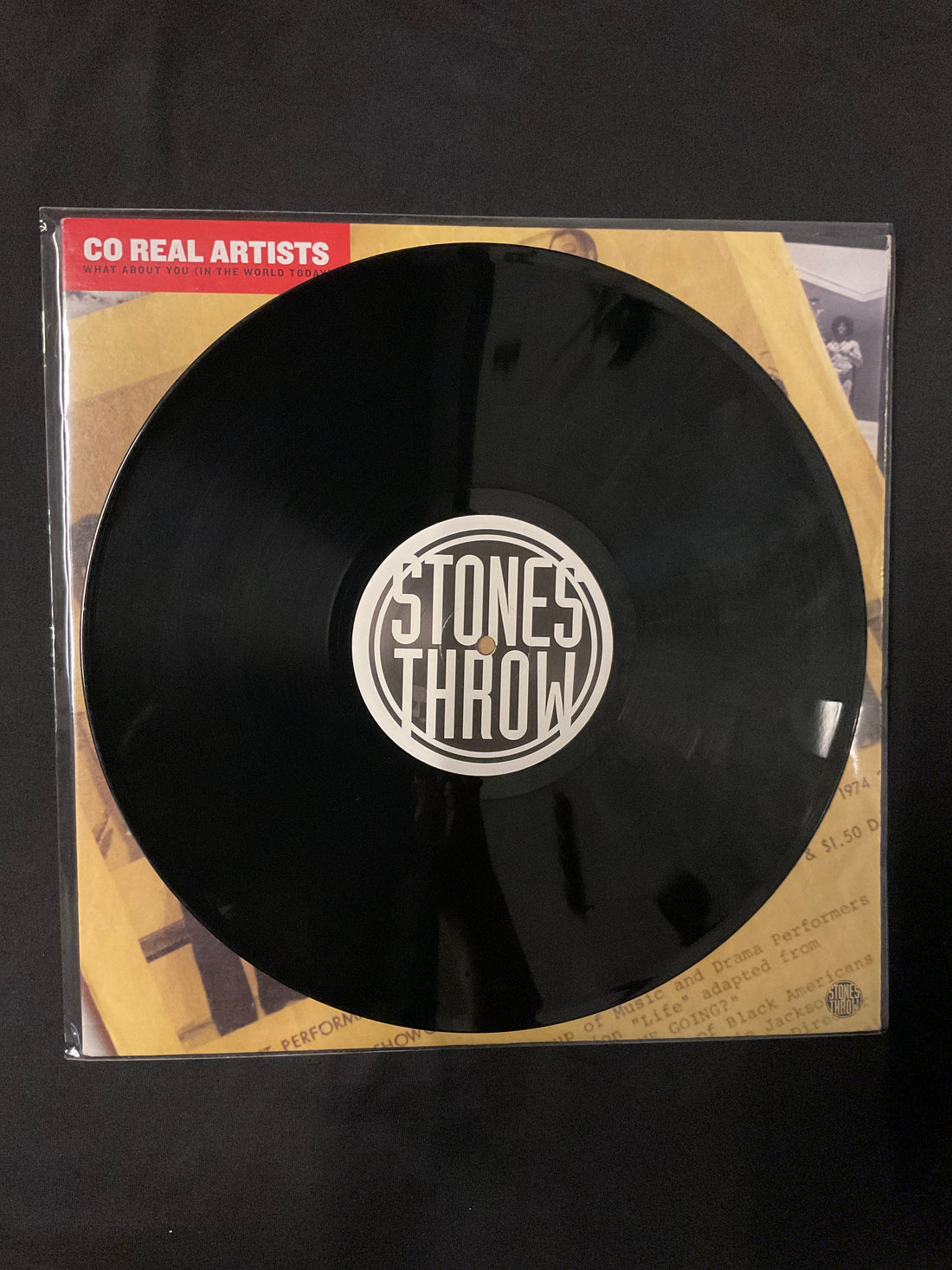 แผ่นเสียง Co Real Artists - What About You In The World Today Vinyl VG+