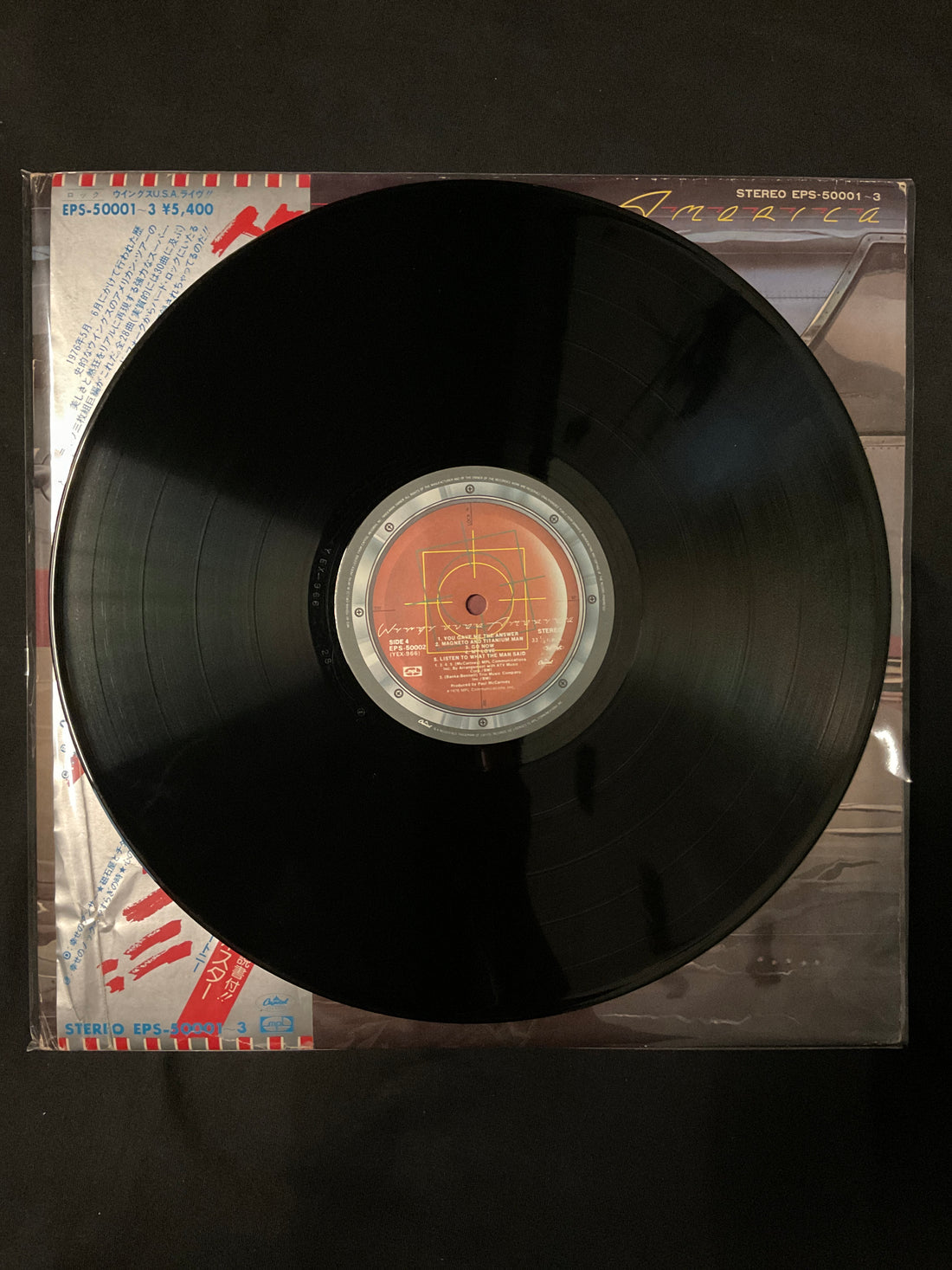 แผ่นเสียง Wings - Wings Over America Vinyl VG+ 3LPs