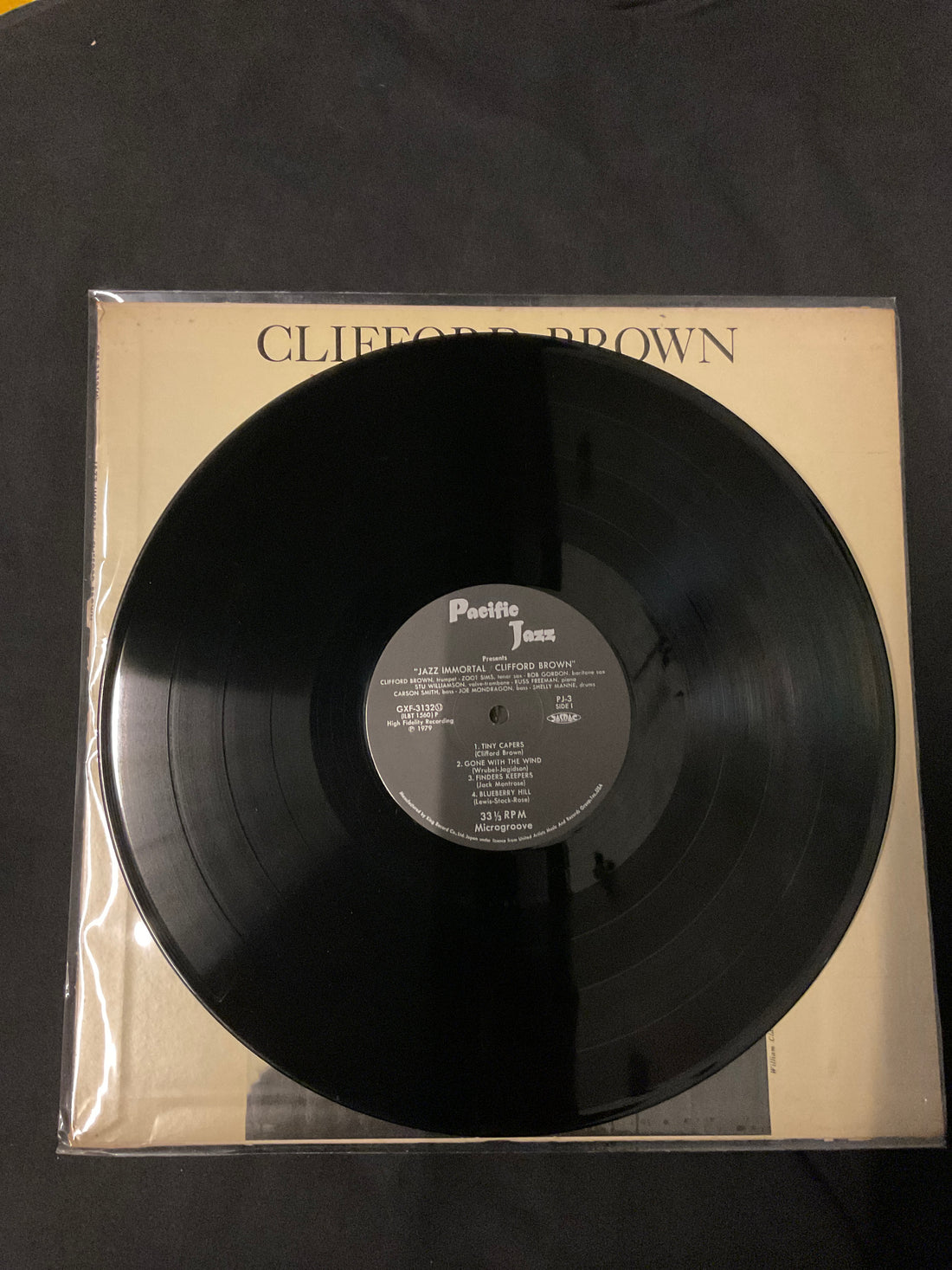 แผ่นเสียง Clifford Brown Featuring Zoot Sims - Jazz Immortal Vinyl VG+