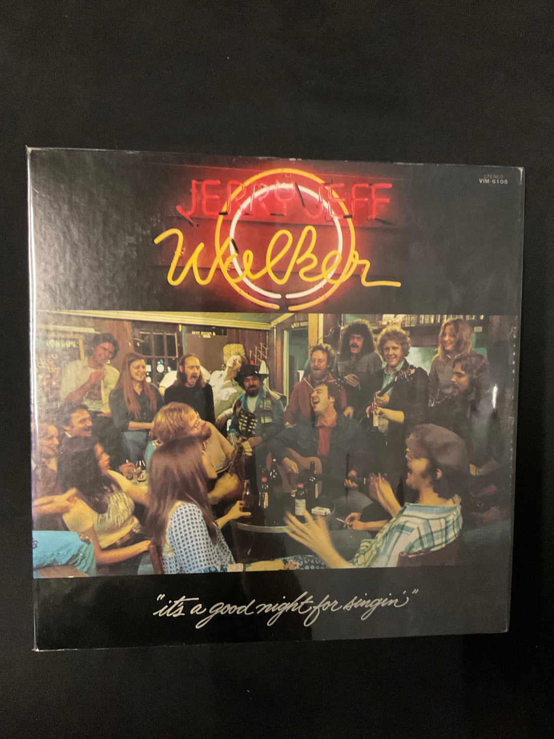 แผ่นเสียง Jerry Jeff Walker - It's A Good Night For Singin' Vinyl VG+