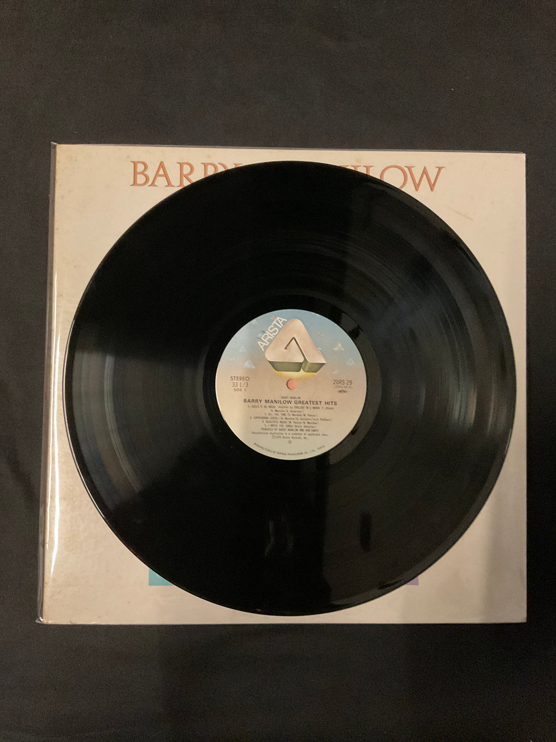 แผ่นเสียง Barry Manilow - Greatest Hits Vinyl VG+ 2LPs