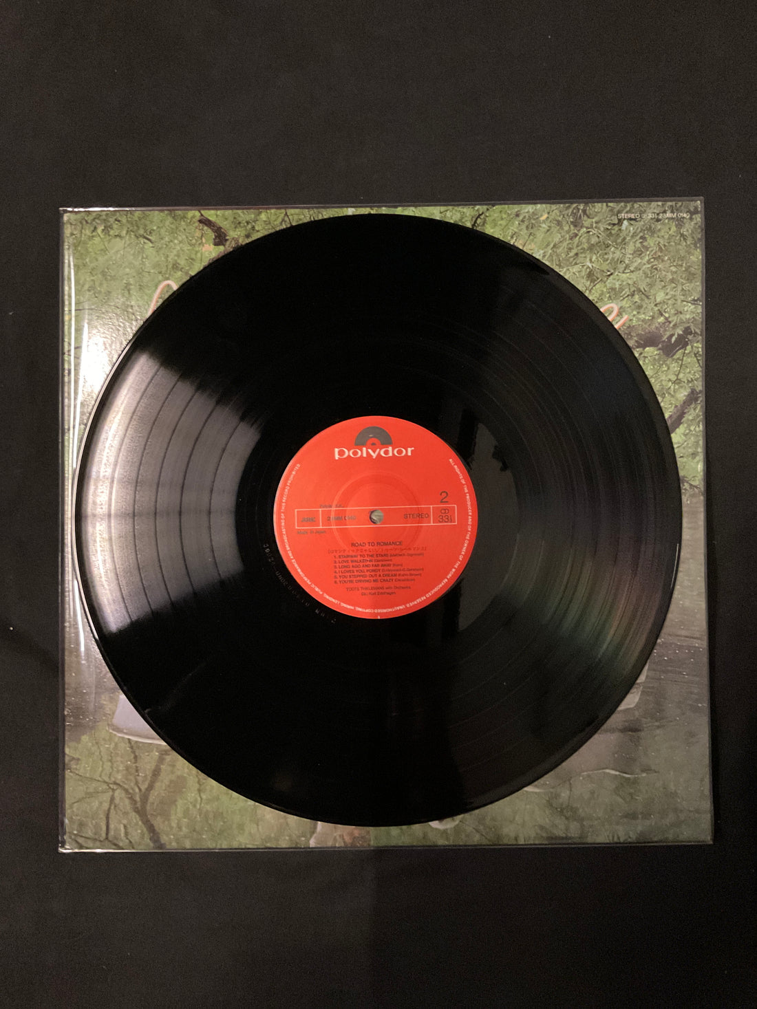 แผ่นเสียง Toots Thielemans With Orchester Kurt Edelhagen - Road To Romance Vinyl VG+
