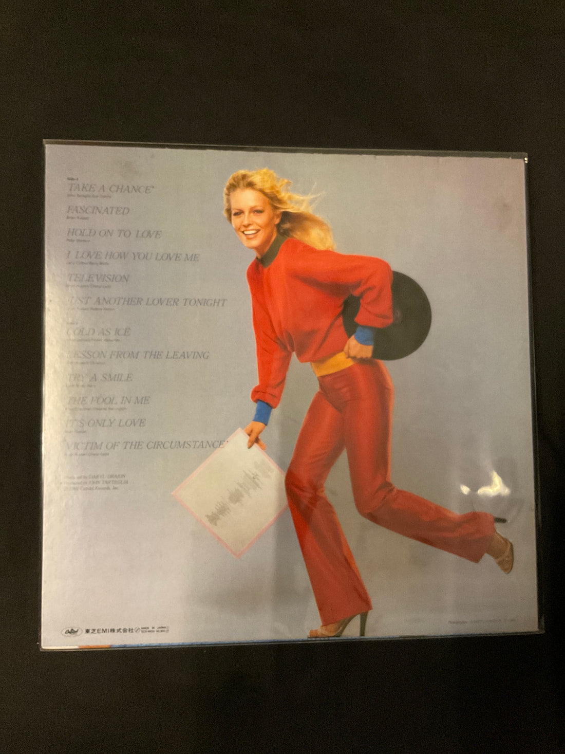 แผ่นเสียง Cheryl Ladd - Take A Chance Vinyl VG+