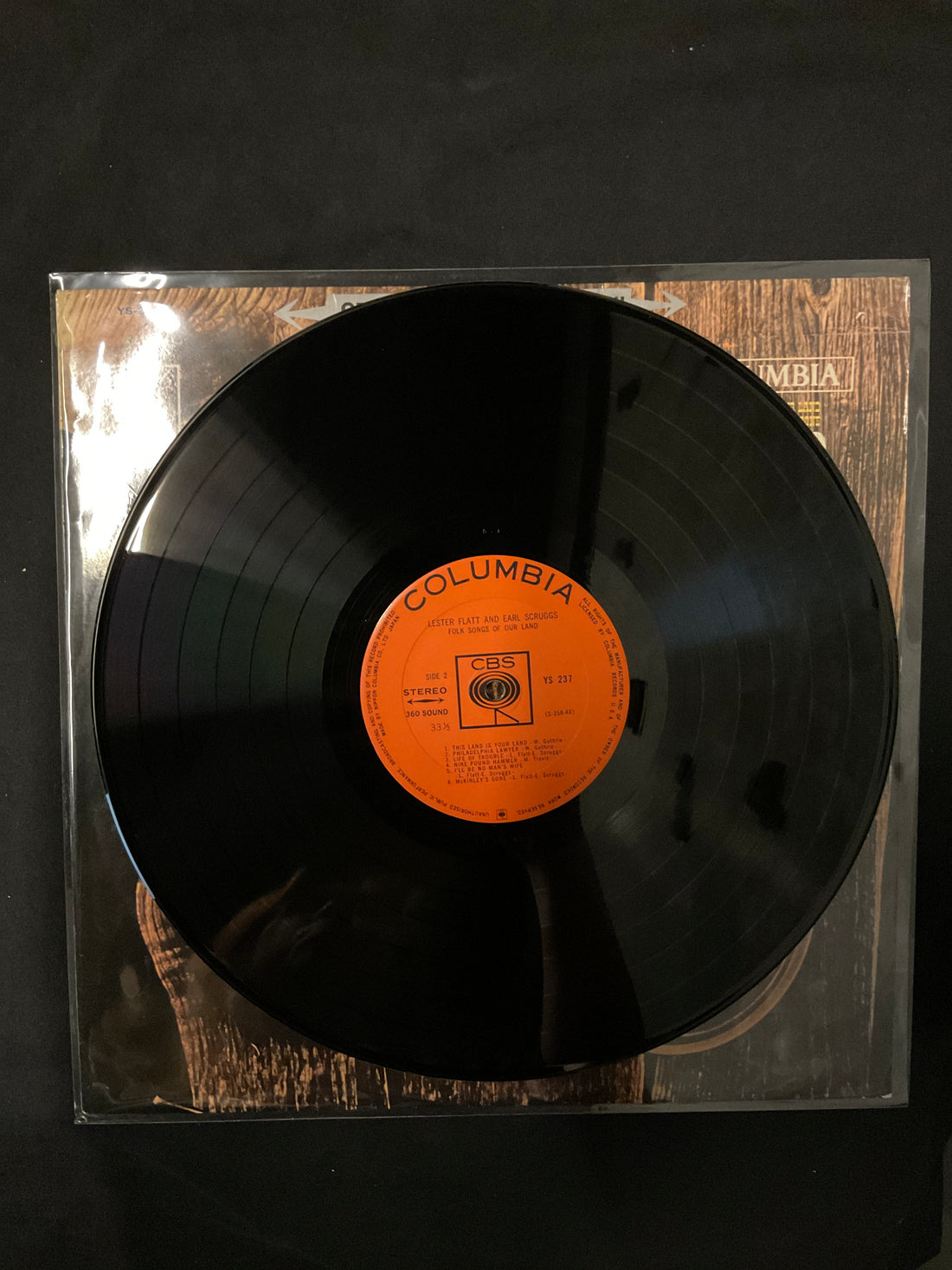 แผ่นเสียง Flatt & Scruggs - Folk Songs Of Our Land Vinyl VG+