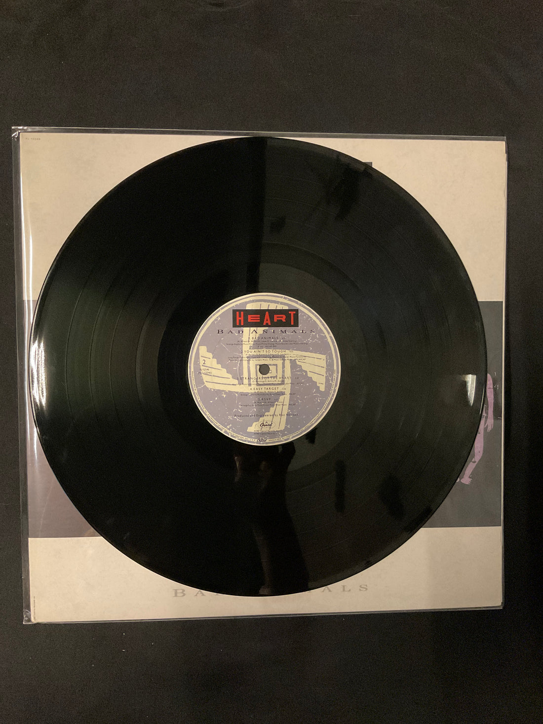 แผ่นเสียง Heart - Bad Animals Vinyl VG+