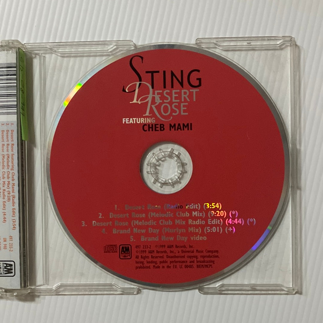 ซีดี Sting Featuring Cheb Mami - Desert Rose CD G